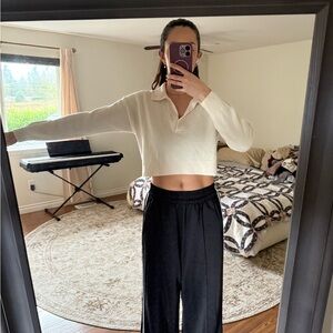 Wilfred Ivory Knit Top